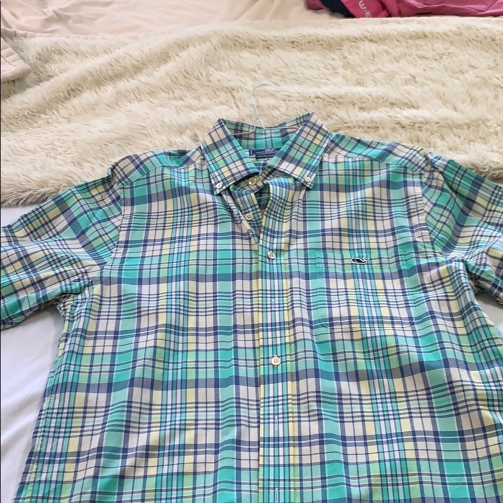 Vineyard Vines Sim fit button down - pastel